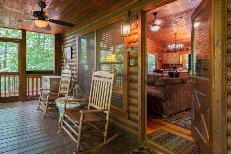 Mountain Spirit Cabin - Fireplace And Hot Tub Villa Blue Ridge Ngoại thất bức ảnh