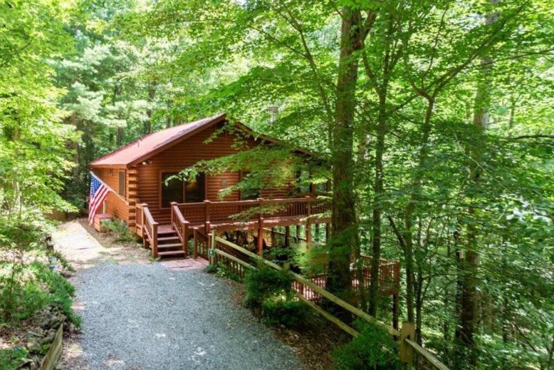 Mountain Spirit Cabin - Fireplace And Hot Tub Villa Blue Ridge Ngoại thất bức ảnh