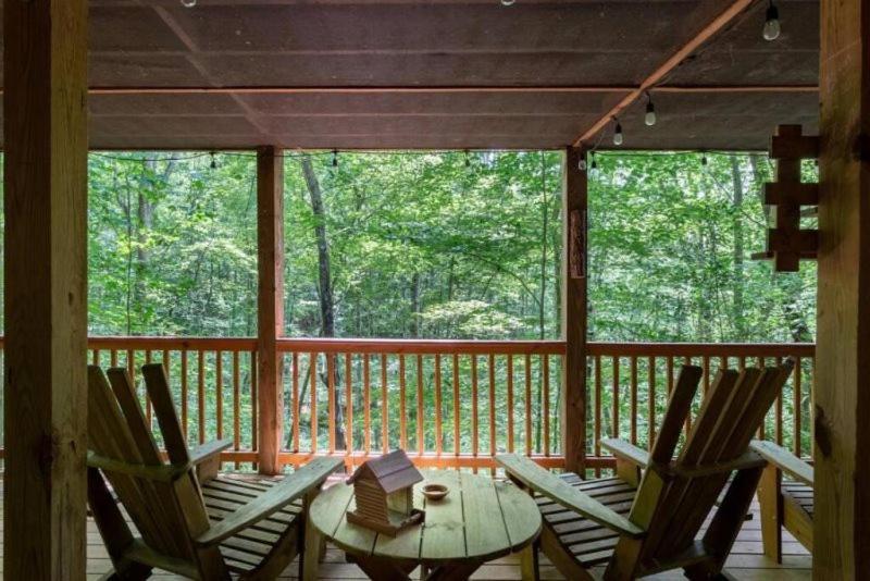 Mountain Spirit Cabin - Fireplace And Hot Tub Villa Blue Ridge Ngoại thất bức ảnh