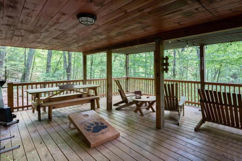 Mountain Spirit Cabin - Fireplace And Hot Tub Villa Blue Ridge Ngoại thất bức ảnh