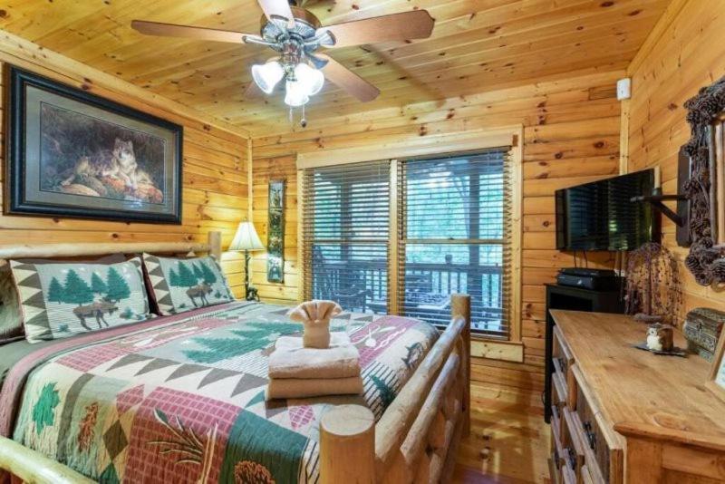 Mountain Spirit Cabin - Fireplace And Hot Tub Villa Blue Ridge Ngoại thất bức ảnh